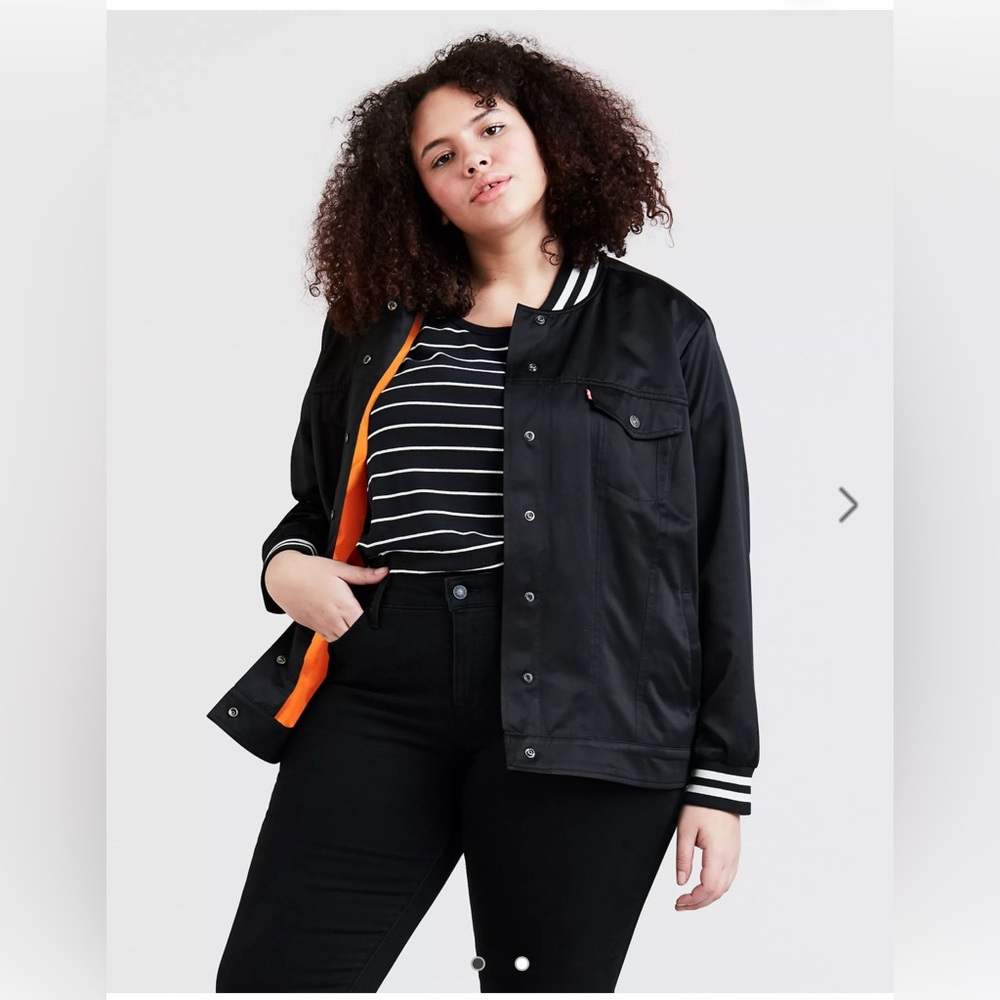 LEVI’S VARSITY TRUCKER JACKET (PLUS SIZE)